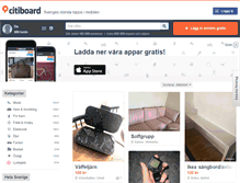 Tablet Screenshot of citiboard.se